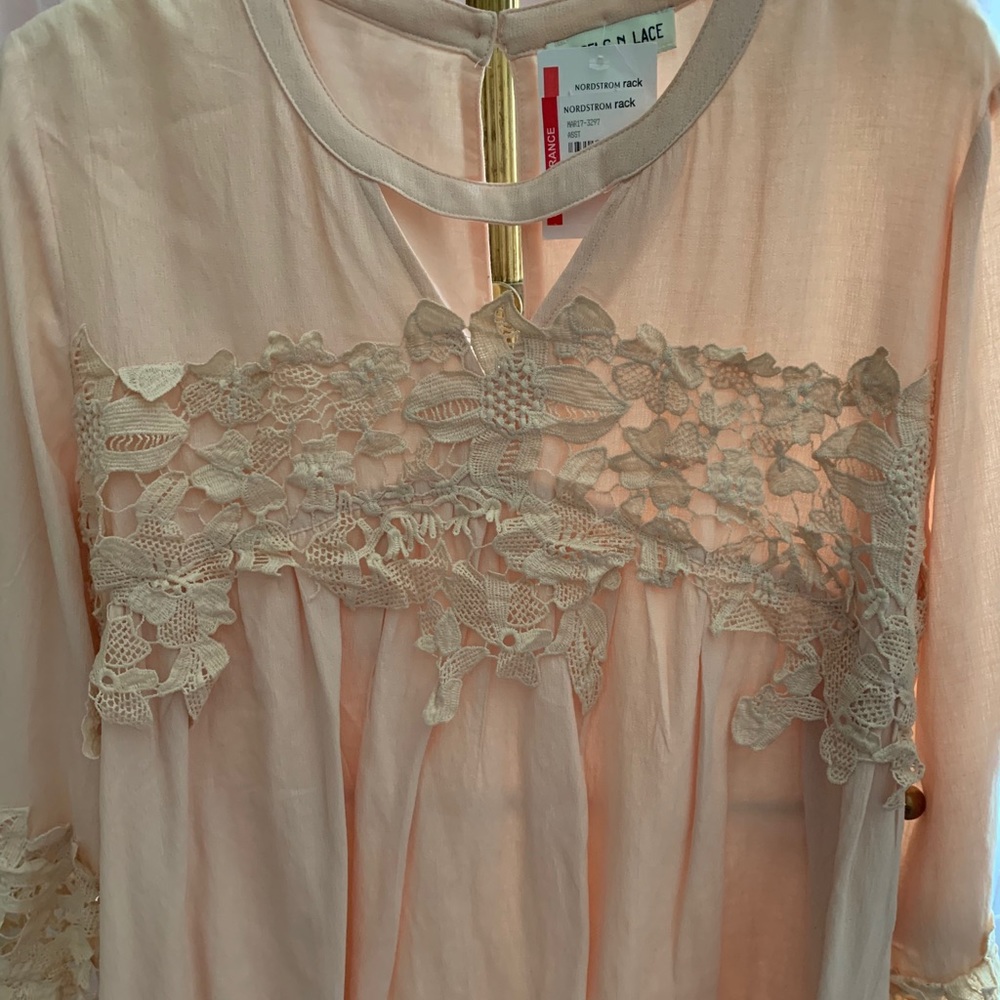 Pink Lace Dress